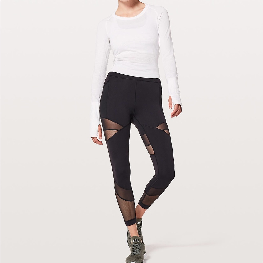 lululemon forget the sweat tight size 4 NWT